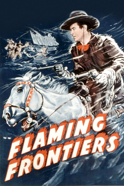 Movie poster for Flaming Frontiers (1938)