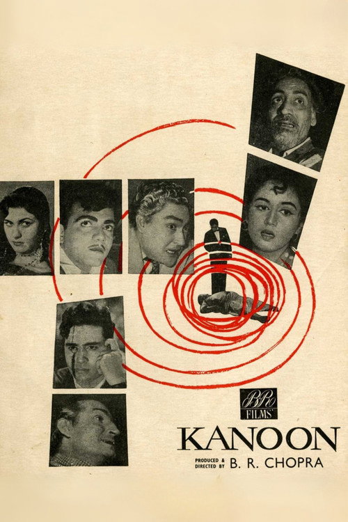 Movie poster for Kanoon (1960)