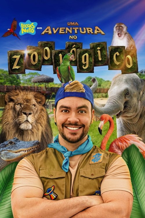 Movie poster for Luccas Neto em: Uma Aventura no Zoológico (2023)