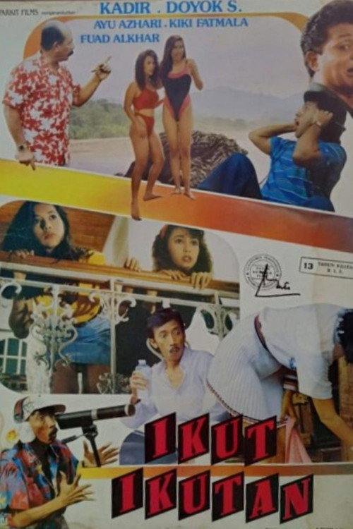 Movie poster for Ikut-Ikutan (1990)