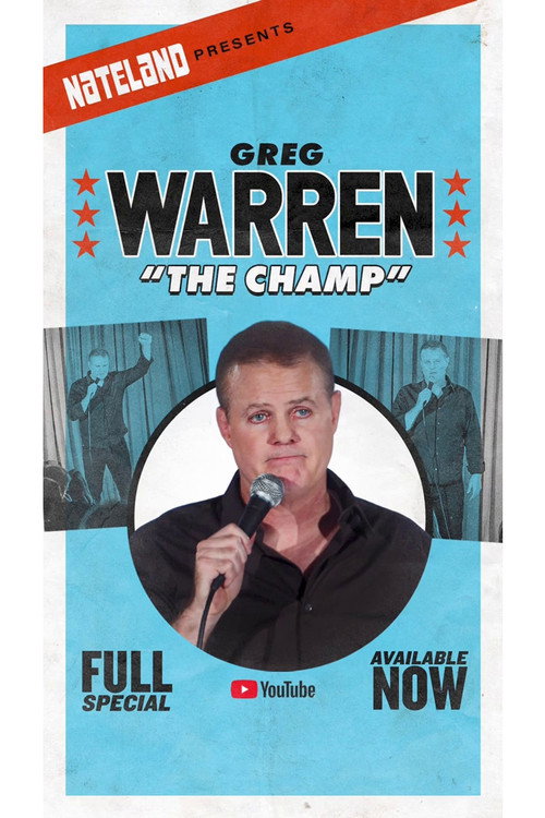 Movie poster for Greg Warren: The Champ (2025)