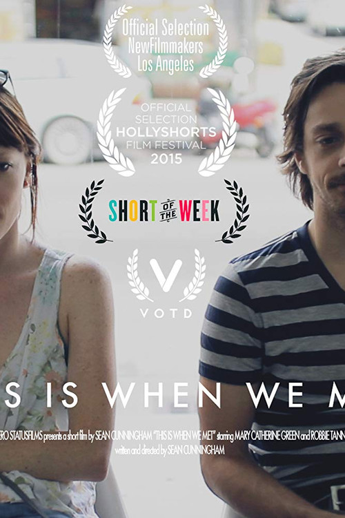 Movie poster for This Is When We Met (2014)