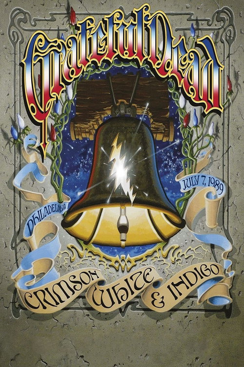 Movie poster for Grateful Dead: Crimson, White & Indigo (2011)