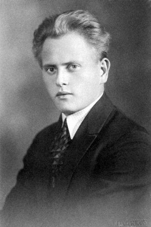 Photo of August Jakobson, Writing