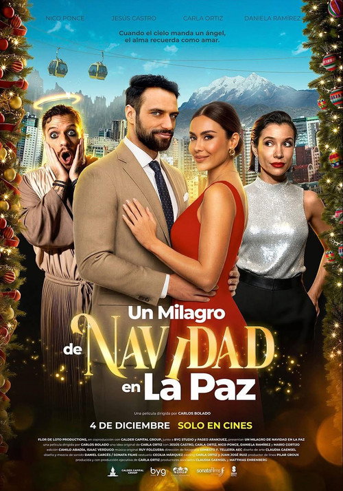 Movie poster for Un Milagro de Navidad en La Paz (2025)