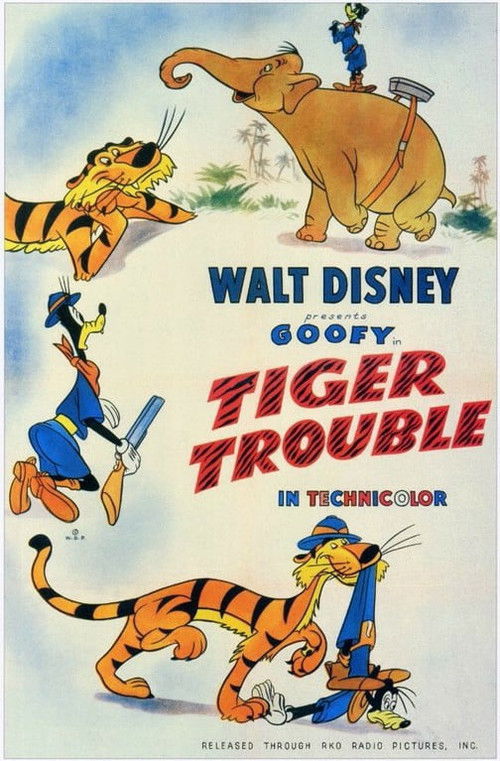 Movie poster for Tiger Trouble (1945)