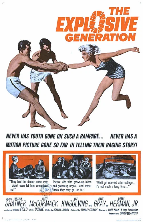 Movie poster for The Explosive Generation (1961)
