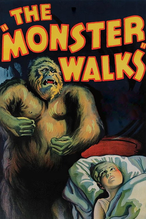 Movie poster for The Monster Walks (1932)