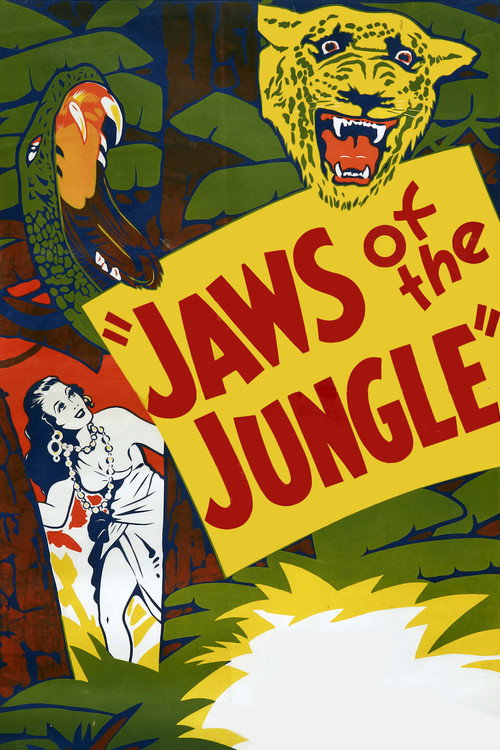 Movie poster for Jaws of the Jungle (1936)