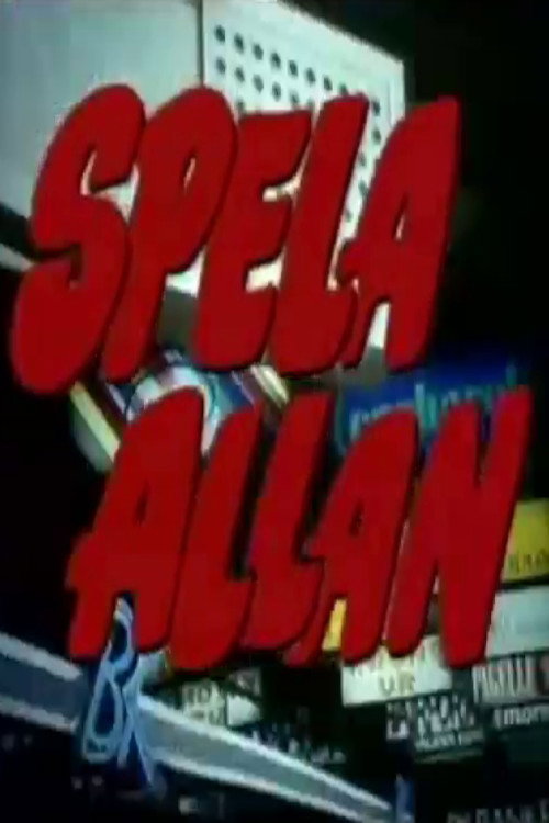 Movie poster for Spela Allan (1980)