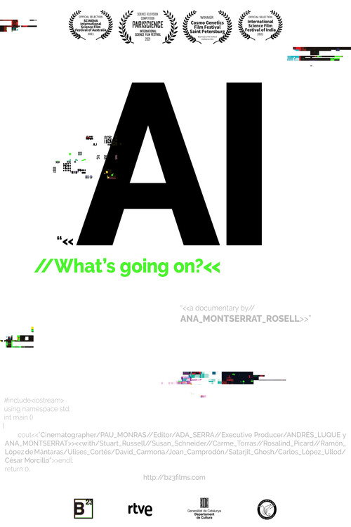 Movie poster for AI: What's going on? (2021)
