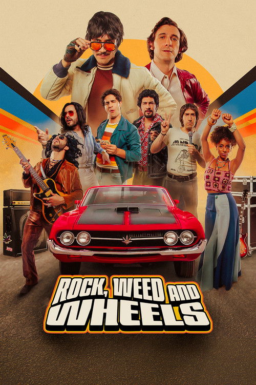 Movie poster for Rock, Weed and Wheels (2025)