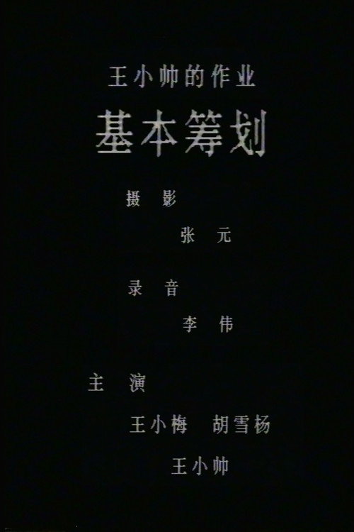 Movie poster for Basic Planning (1987)