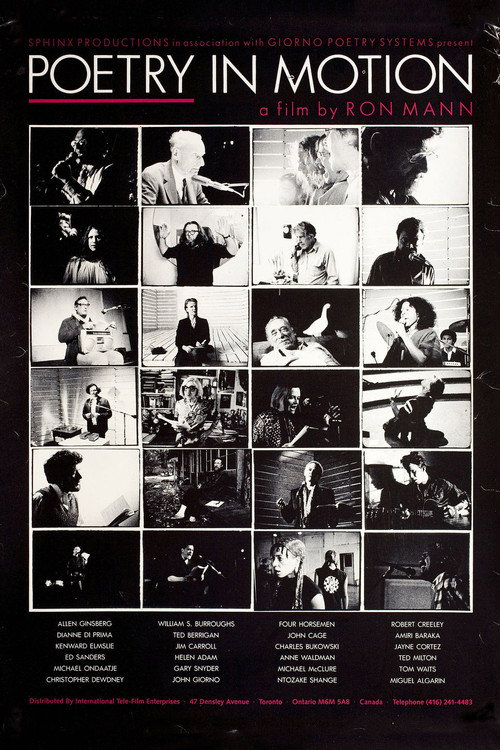 Movie poster for Poetry in Motion (1982)