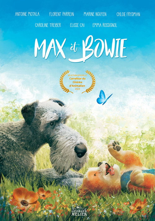 Movie poster for Max & Bowie (2023)