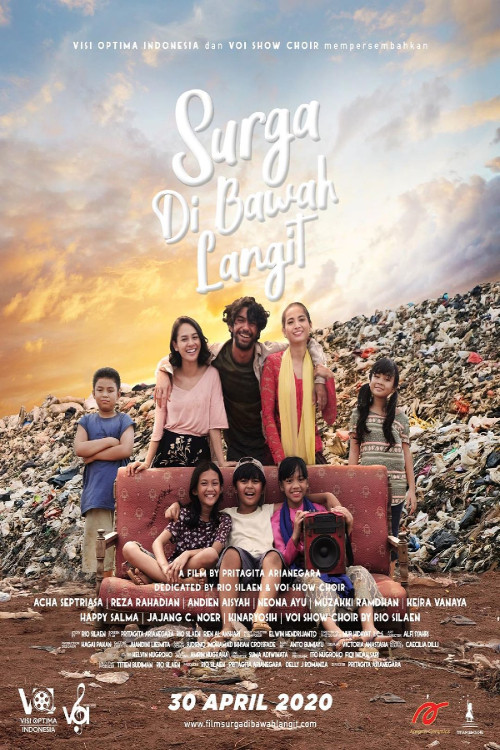 Movie poster for Heaven Under The Sky (2023)