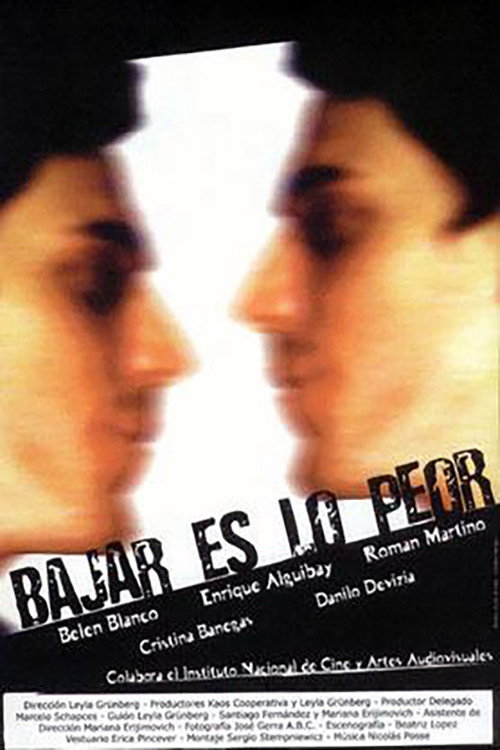 Movie poster for Bajar es lo peor (2002)