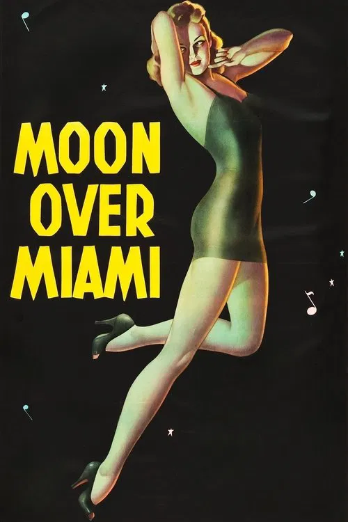 Movie poster for Moon Over Miami (1941)