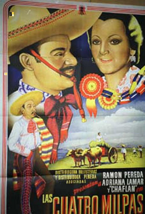 Movie poster for Las cuatro milpas (1937)