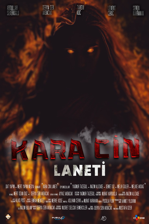 Movie poster for The Curse of the Black Djinn (2024)