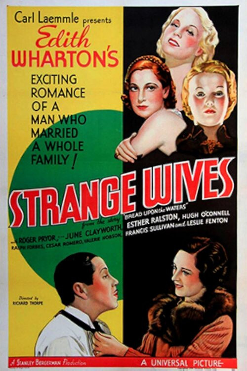 Movie poster for Strange Wives (1934)