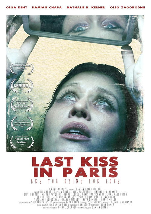Movie poster for Last Kiss in Paris (2024)