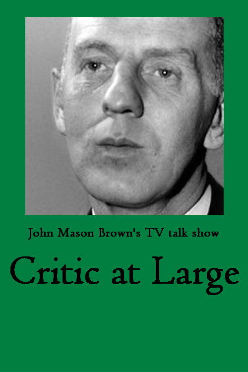 Series poster for Critic at Large (1948)