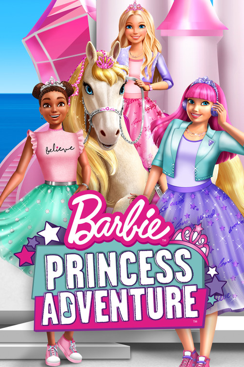 Movie poster for Barbie: Princess Adventure (2020)