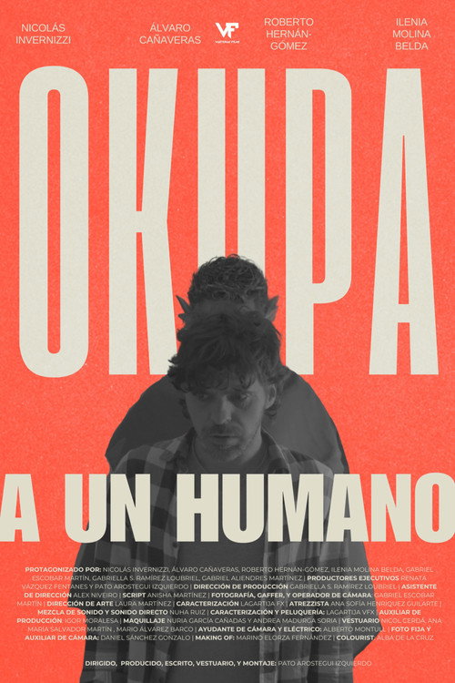 Movie poster for Okupa a un humano