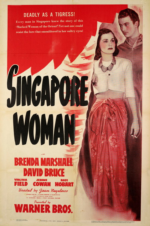 Movie poster for Singapore Woman (1941)