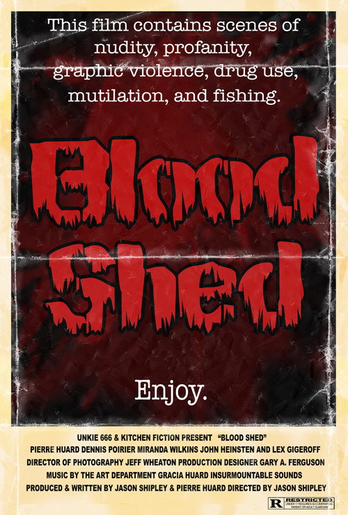 Movie poster for Blood Shed (2008)