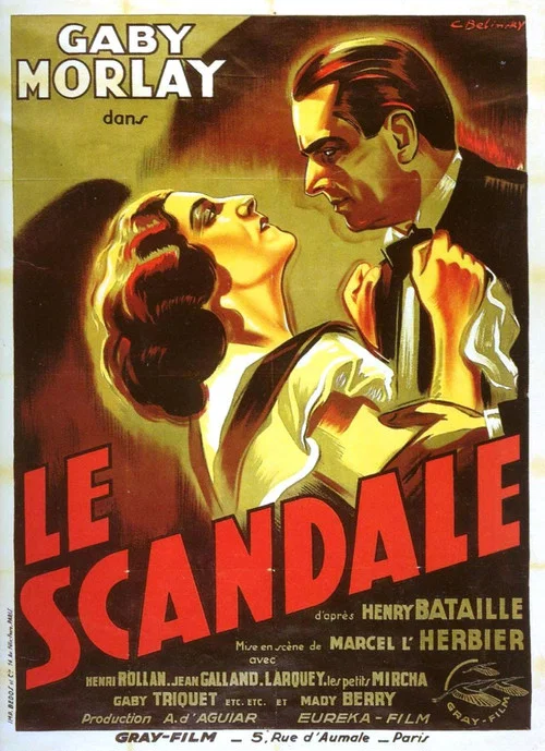 Movie poster for The Scandal (1934)