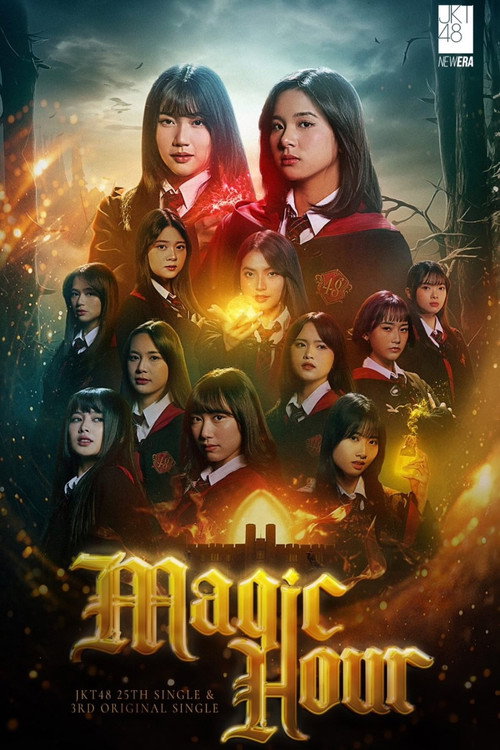 Movie poster for JKT48 Magic Hour: The Daydream, The Midnight Thieves, The New Dawn (2024)