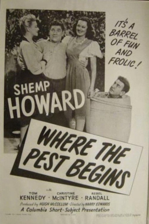 Movie poster for Where the Pest Begins (1945)