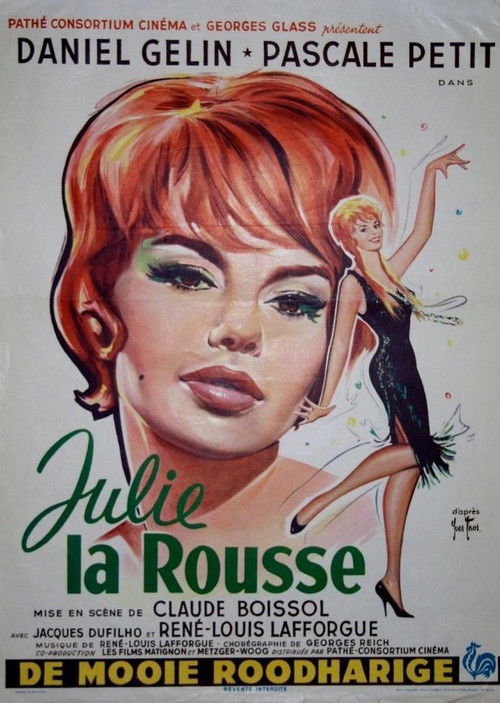 Movie poster for Julie la rousse (1959)