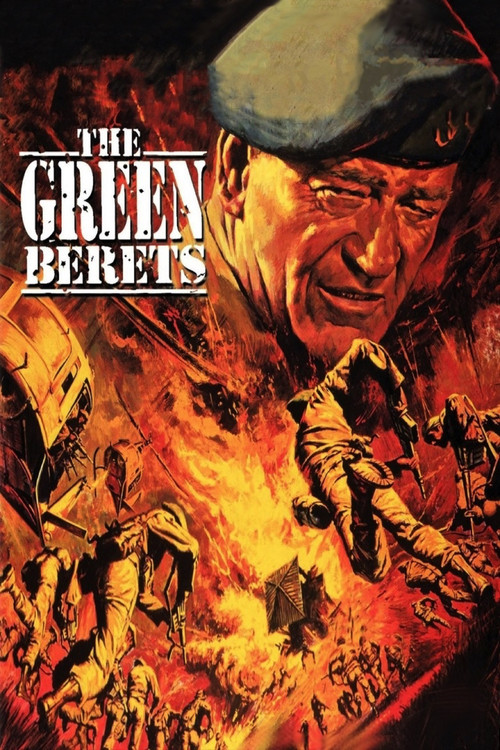 Movie poster for The Green Berets (1968)