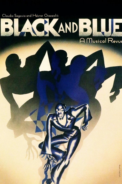 Movie poster for Black and Blue: A Musical Revue (1993)