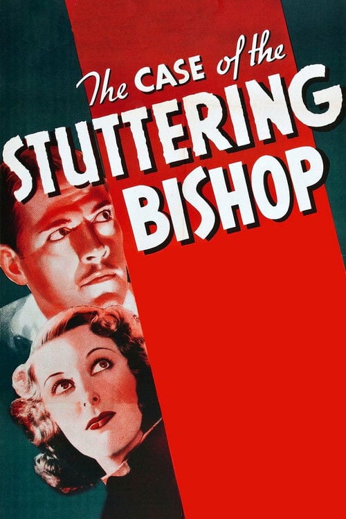 Movie poster for The Case of the Stuttering Bishop (1937)