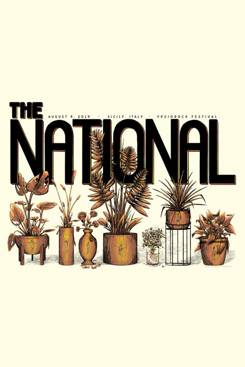 Movie poster for The National - Live From Ypsigrock 2019 (2019)