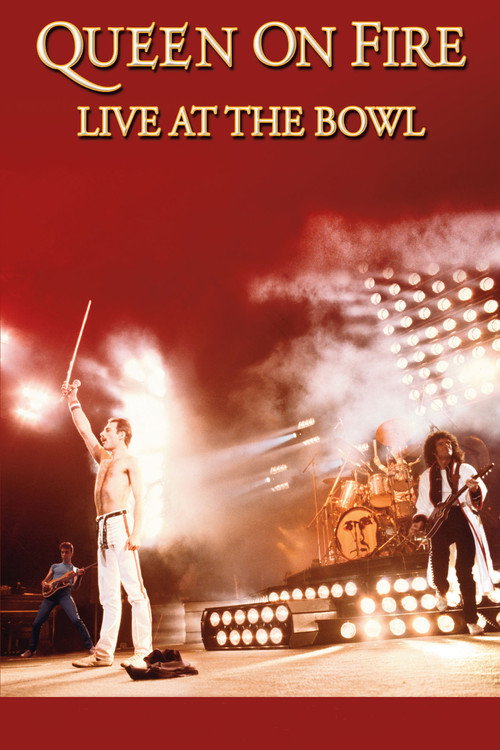 Movie poster for Queen on Fire: Live at the Bowl (2004)