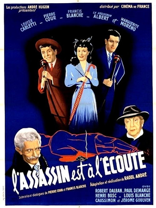 Movie poster for The Killer is Listening (1948)
