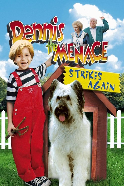 Movie poster for Dennis the Menace Strikes Again! (1998)