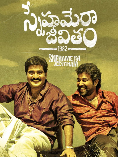 Movie poster for Snehamera Jeevitham (2017)