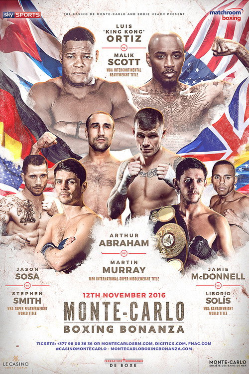 Movie poster for Luis Ortiz vs. Malik Scott (2016)