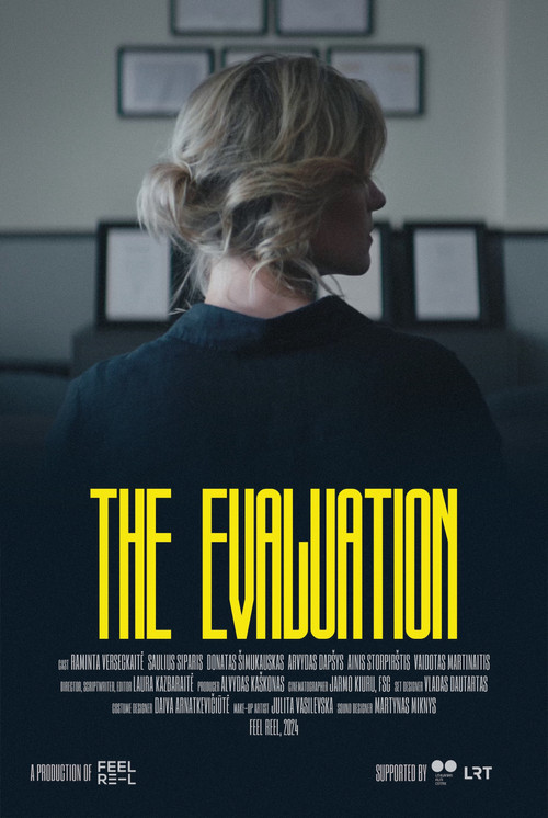 Movie poster for The Evaluation (2025)