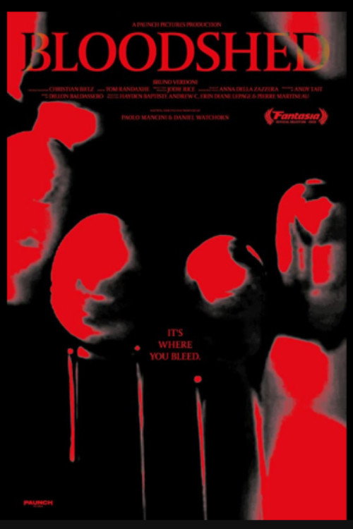 Movie poster for Bloodshed (2020)