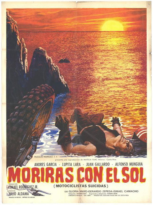 Movie poster for You Will Die With The Sun (Suicide Motorcyclists) (1973)