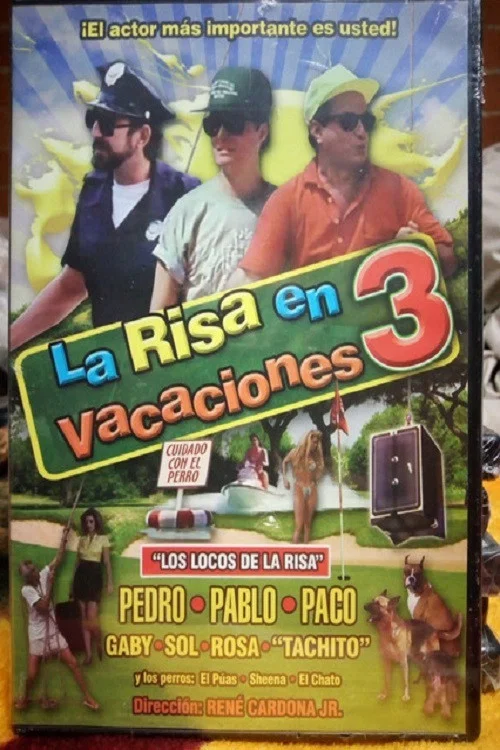 Movie poster for La risa en vacaciones 3 (1992)
