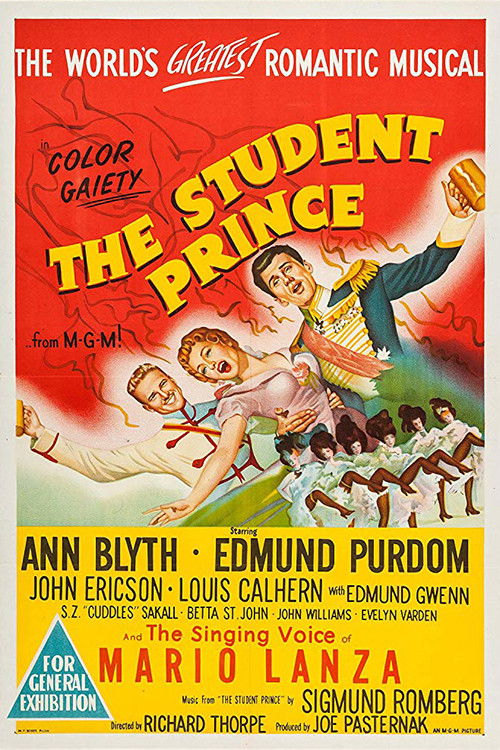 The Student Prince poster