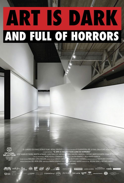 Movie poster for Art Is Dark and Full of Horrors (2026)
